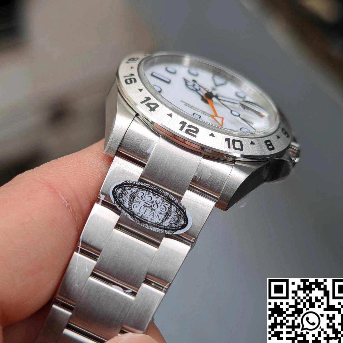 Steel Explorer M226570-0001 Factory Clean Dial White Stainless Rolex 0728